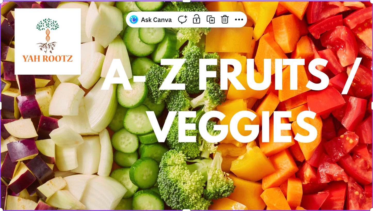 📗A–Z Fruits & Veggies: Learn the Garden Alphabet (E-Book)